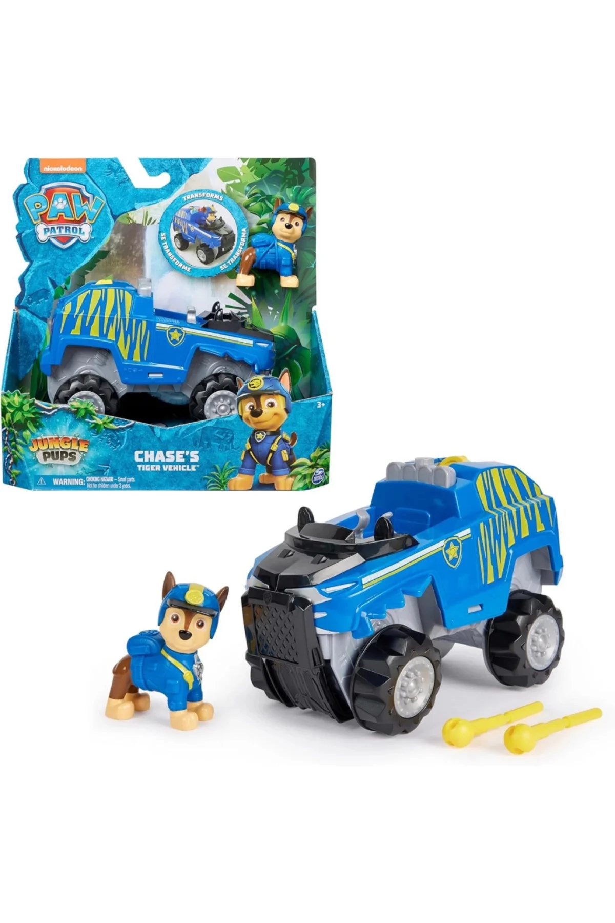 Paw Patrol Jungle Temalı Araç/ Bay Her Telden