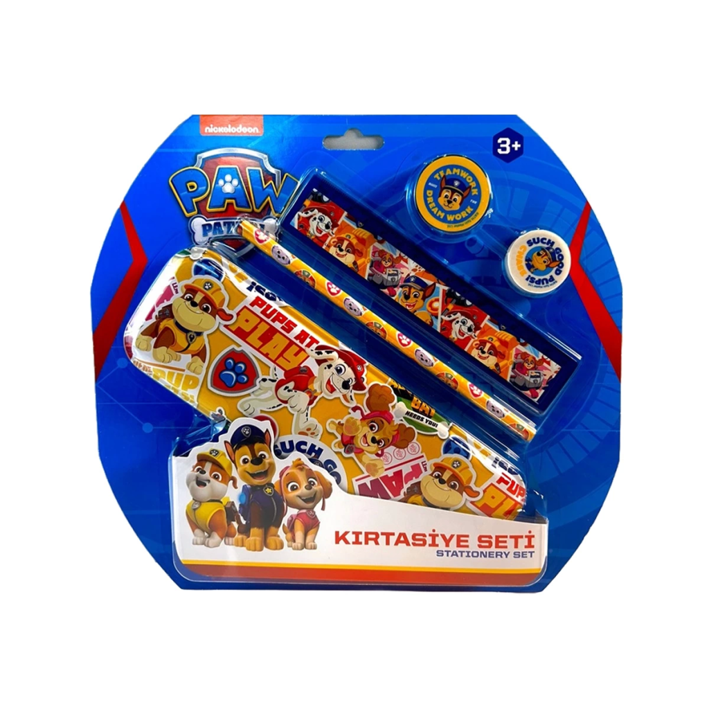Paw Patrol Kırtasiye Seti Kalem Kutulu 5 Parça Paw Patrol Kırtasiye Seti Kalem Kutulu 5 Parça