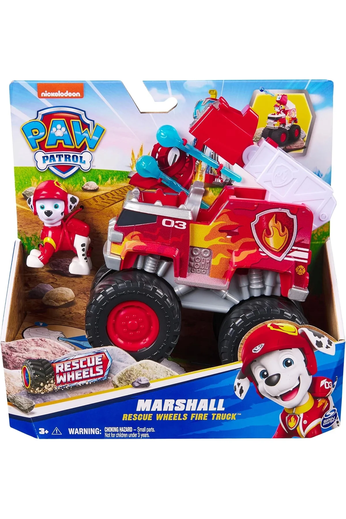 Paw Patrol: Rescue Wheels Marshall'ın İtfaiye Aracı - 6069306