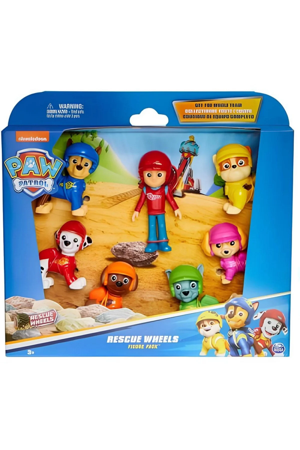 Paw Patrol Rescue Wheels Temalı Figür Seti