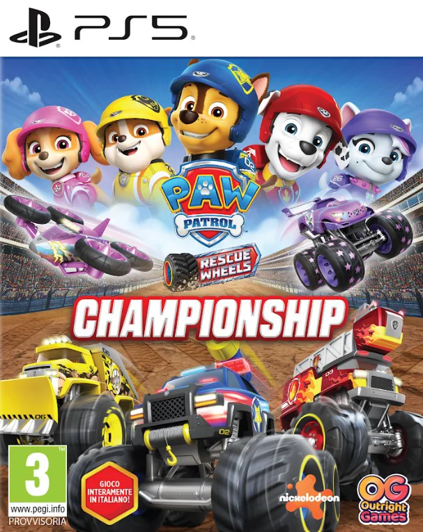 Paw Patrol Rescue Wheels Championship ps5 oyun