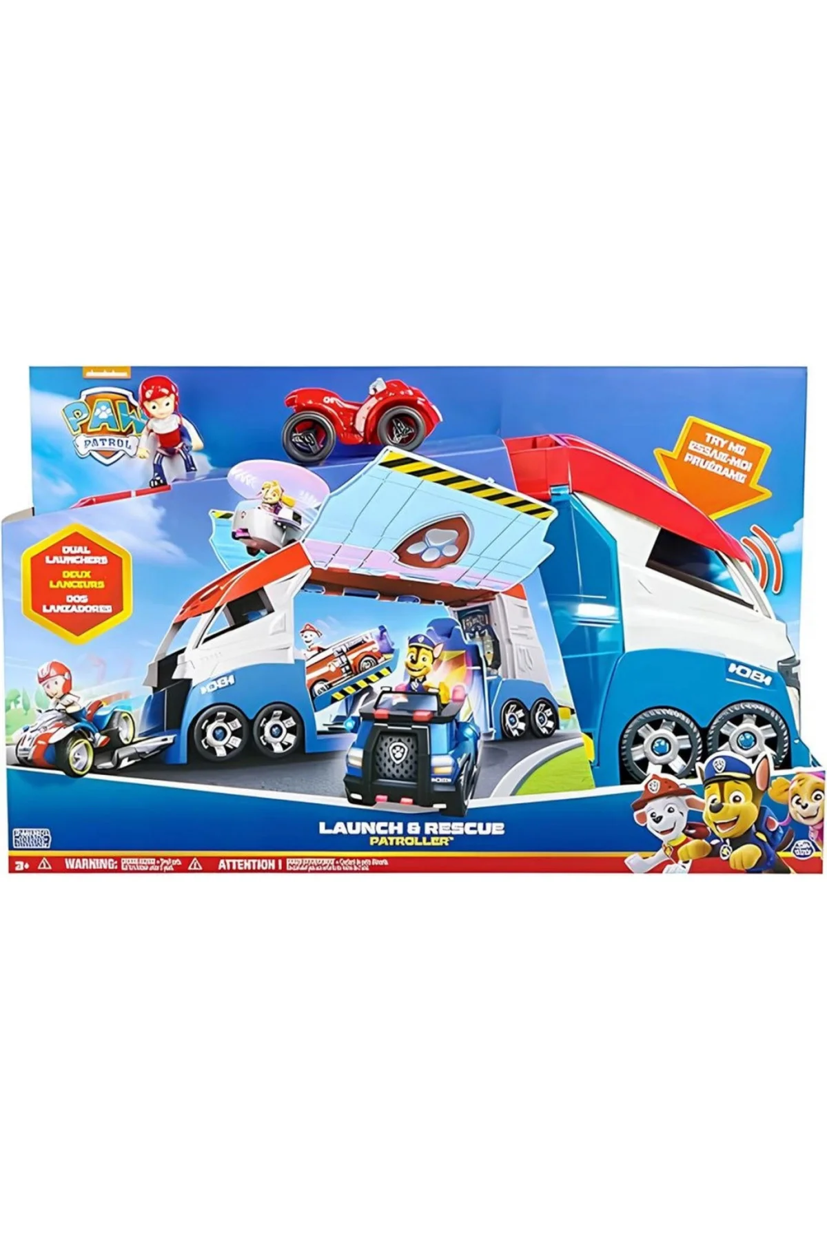 Paw Patrol Yeni Patroller Aracı ve Figür Oyun Seti