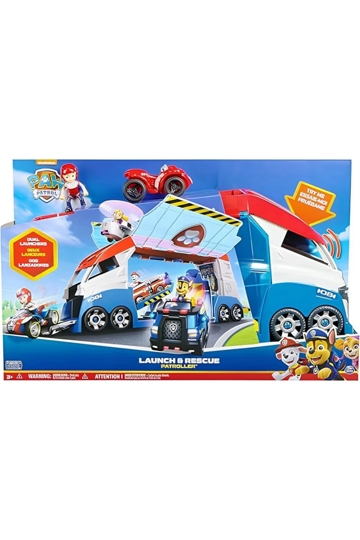 Paw Patrol Yeni Patroller Aracı ve Figür Oyun Seti