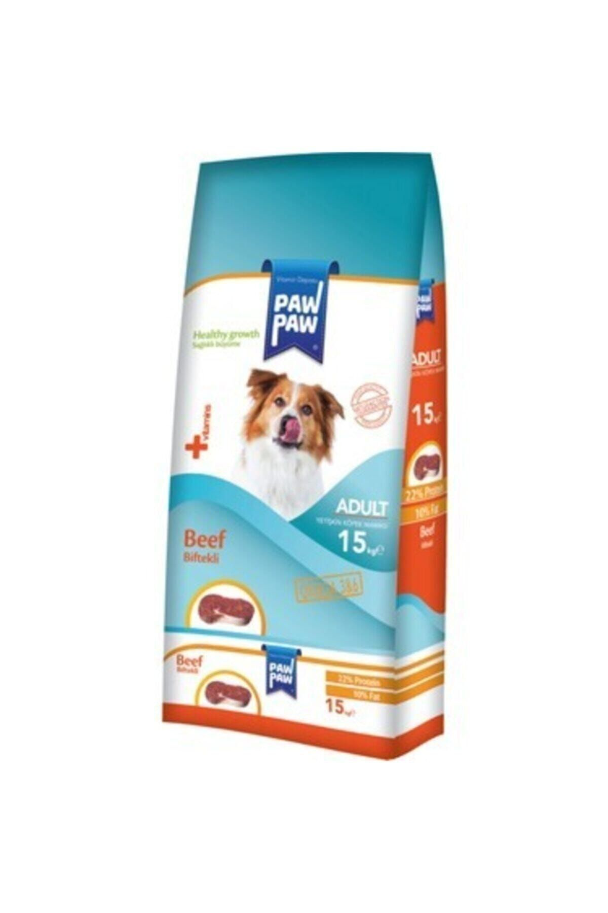 Pawpaw Kuzu Etli Yetişkin Köpek Maması 15 Kg