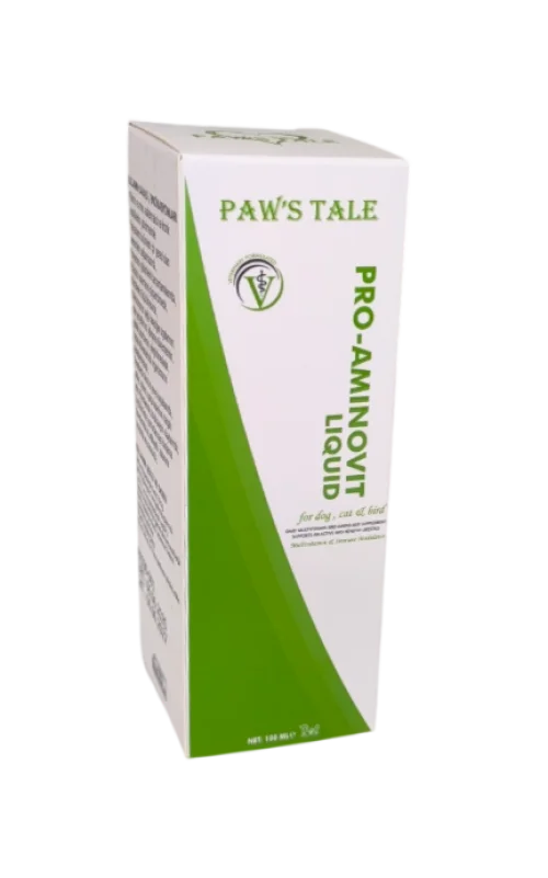 Paws Tale Pro-Aminovit Kedi Köpek Kuş min + Aminoasit Sıvı Takviye 100 ml - Görsel 2