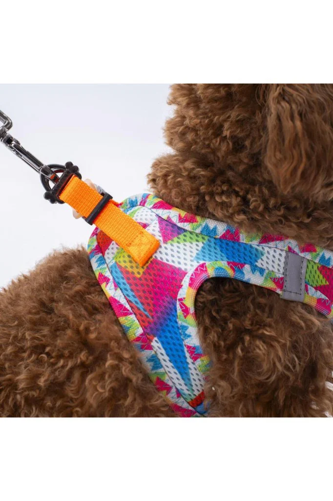 Pawstar Air Mesh Harness Göğüs Tasması A26 Mosaic XLarge