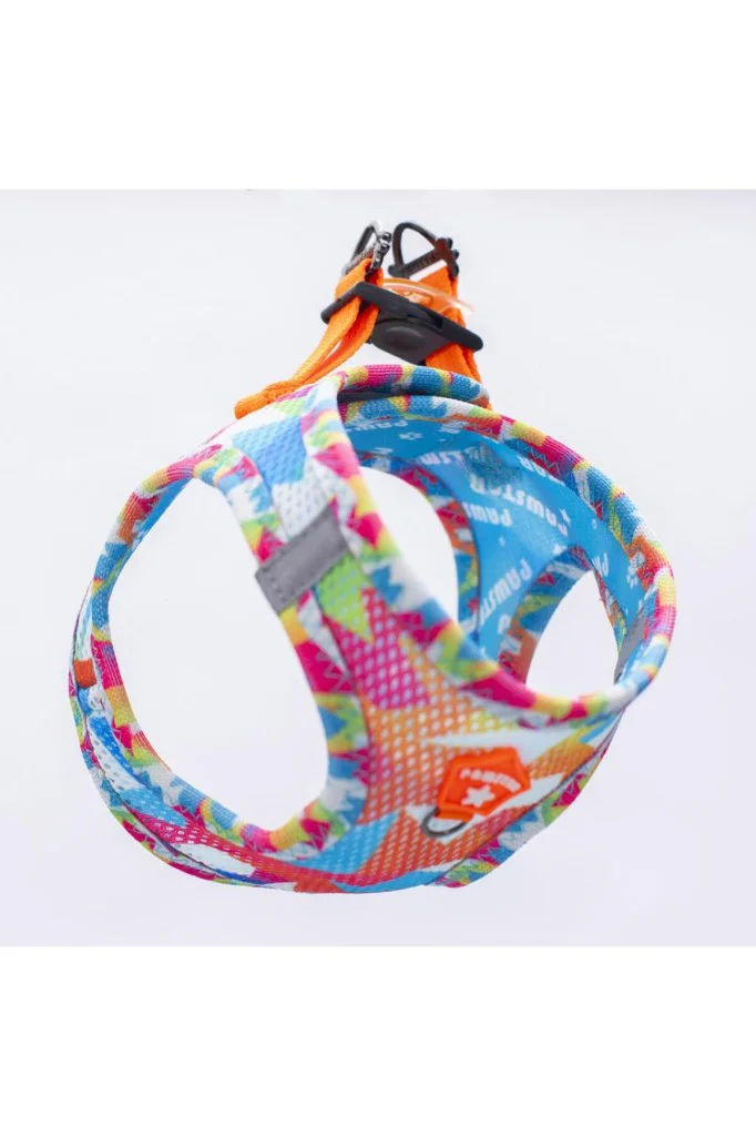 Pawstar Air Mesh Harness Göğüs Tasması A26 Mosaic XLarge