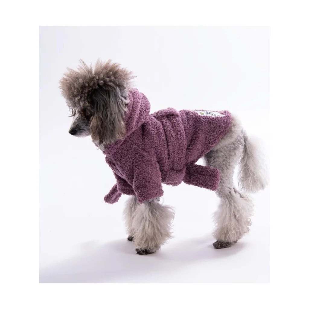 Pawstar Bornoz Kedi ve KÜÇÜK Köpek Mor Pattaya 2XL-3XL Pawstar Bornoz Kedi ve KÜÇÜK Köpek Mor Pattaya 2XL-3XL