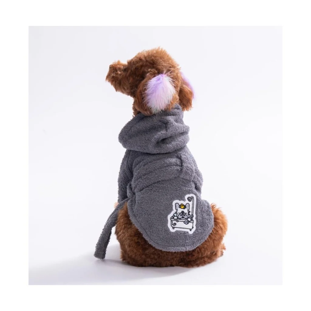 Pawstar Bornoz Kedi ve KÜÇÜK Köpek Gri Pattaya L-XL Pawstar Bornoz Kedi ve KÜÇÜK Köpek Gri Pattaya L-XL