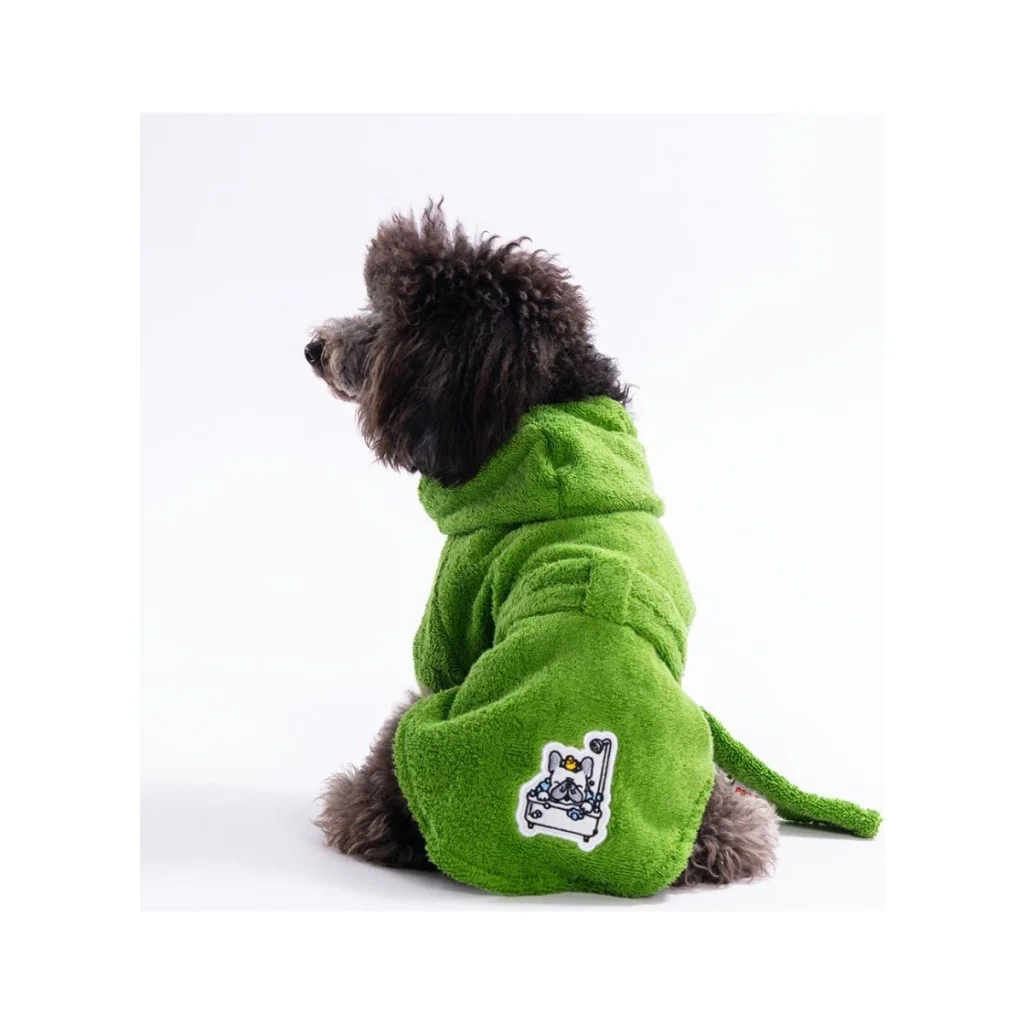 Pawstar Bornoz Kedi ve KÜÇÜK Köpek Limon Yeşili 2XL-3XL Pawstar Bornoz Kedi ve KÜÇÜK Köpek Limon Yeşili 2XL-3XL