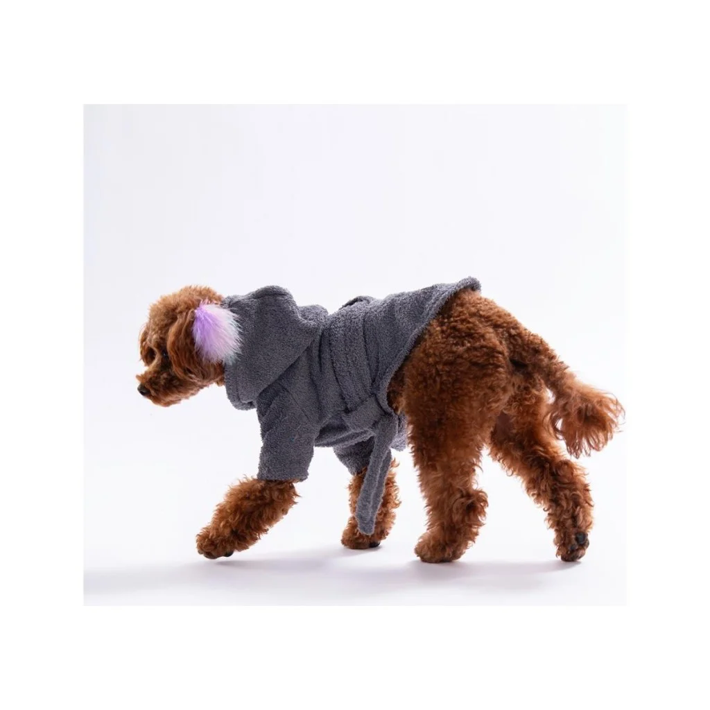 Pawstar Bornoz Kedi ve KÜÇÜK Köpek Gri Pattaya L-XL Pawstar Bornoz Kedi ve KÜÇÜK Köpek Gri Pattaya L-XL