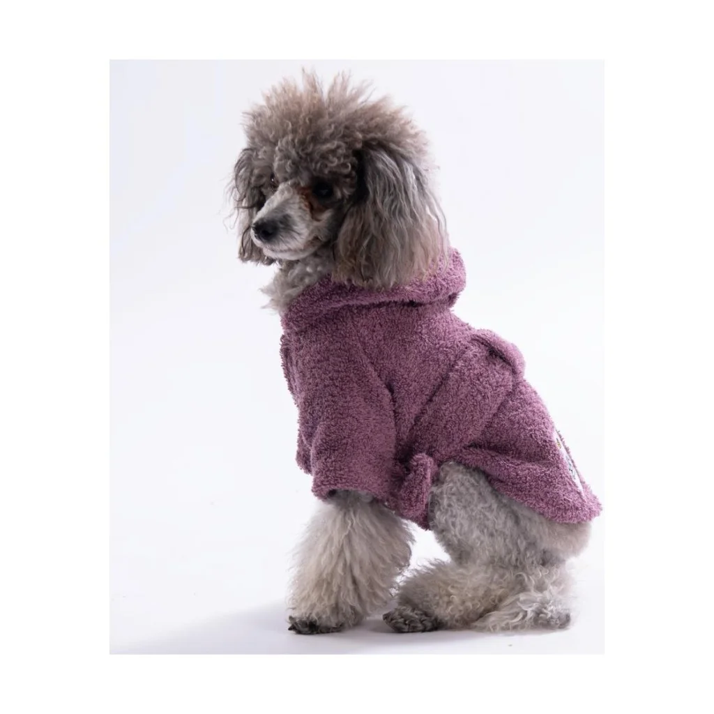 Pawstar Bornoz Kedi ve KÜÇÜK Köpek Mor Pattaya 2XL-3XL Pawstar Bornoz Kedi ve KÜÇÜK Köpek Mor Pattaya 2XL-3XL