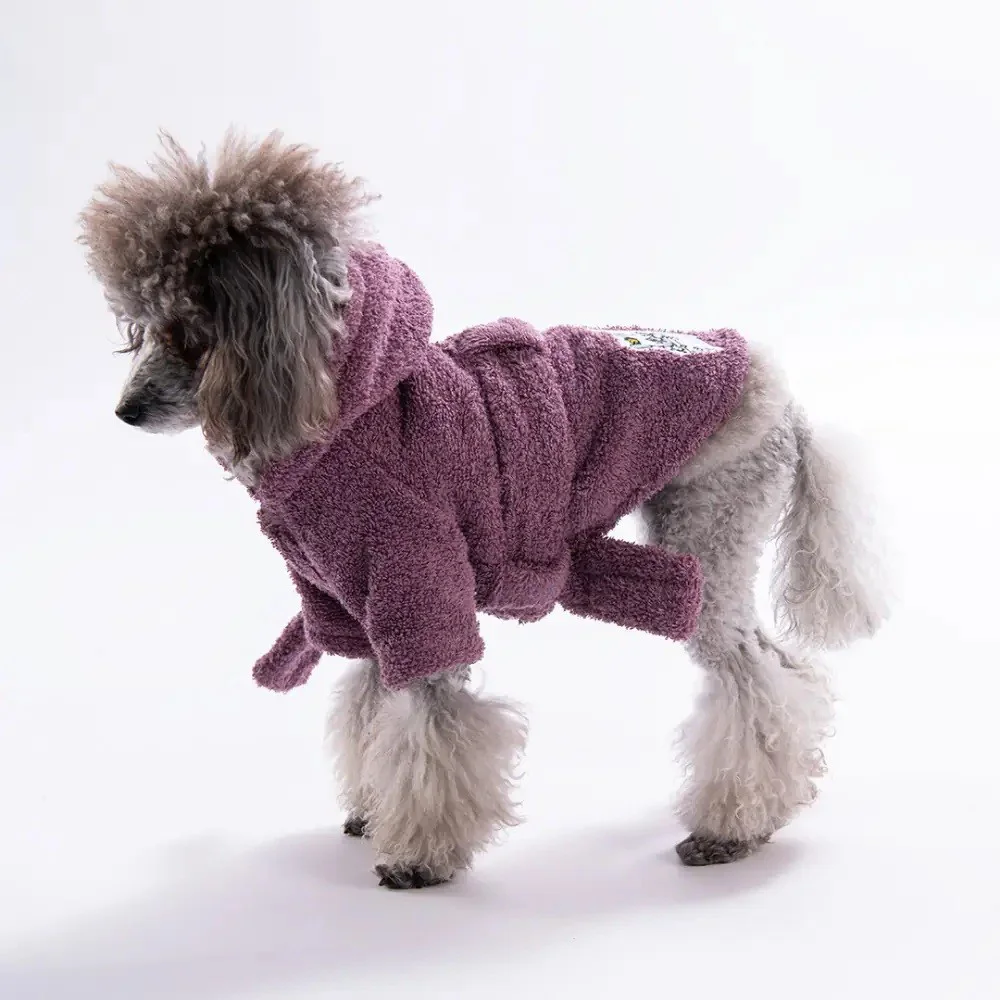 Pawstar Bornoz Kedi ve KÜÇÜK Köpek Mor Pattaya S-M