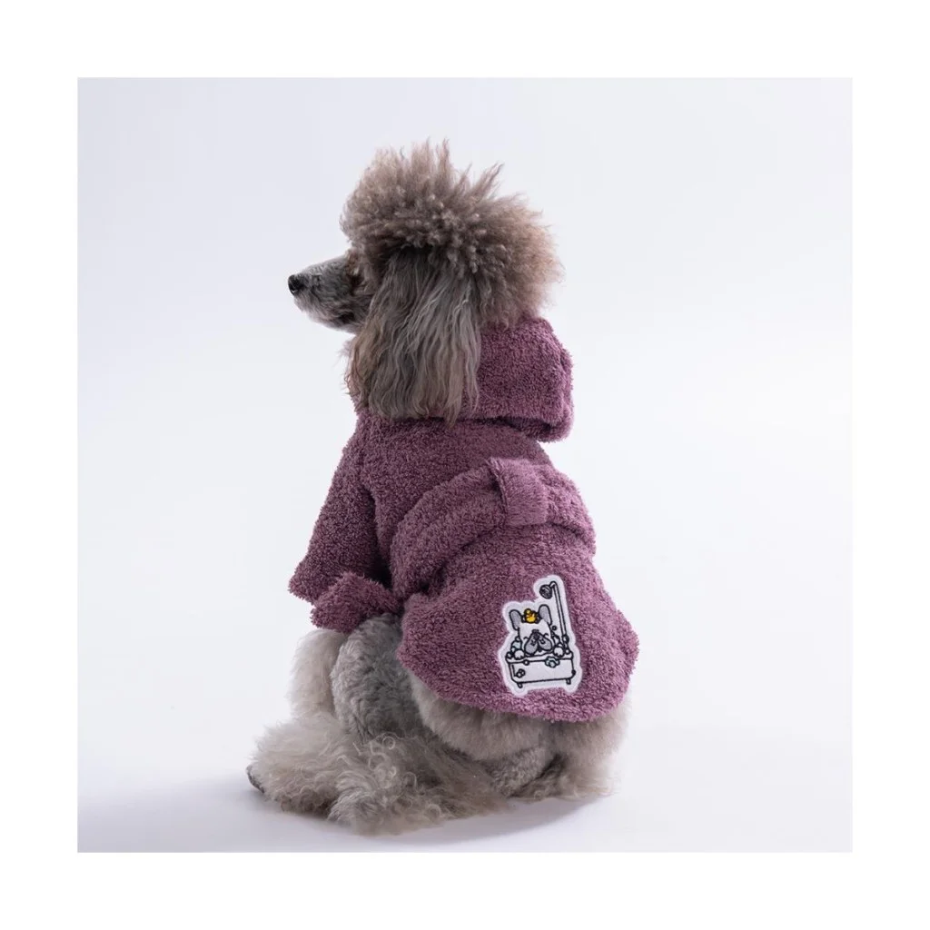 Pawstar Bornoz Kedi ve KÜÇÜK Köpek Mor Pattaya 2XL-3XL Pawstar Bornoz Kedi ve KÜÇÜK Köpek Mor Pattaya 2XL-3XL