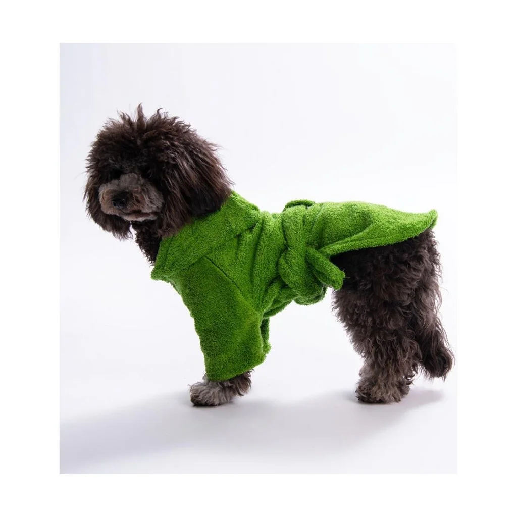 Pawstar Bornoz Kedi ve KÜÇÜK Köpek Limon Yeşili 2XL-3XL Pawstar Bornoz Kedi ve KÜÇÜK Köpek Limon Yeşili 2XL-3XL