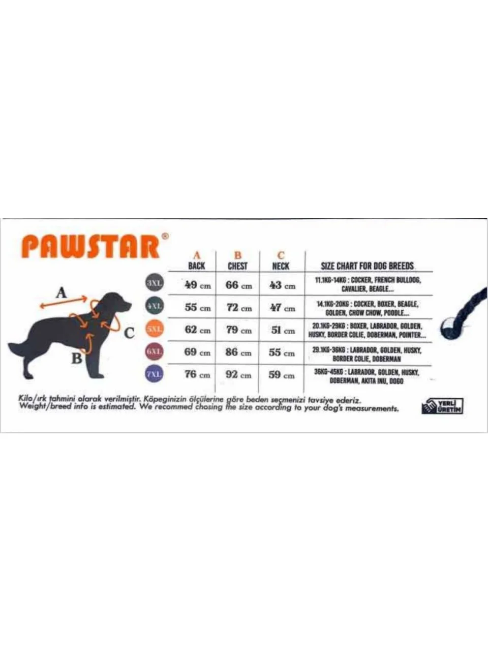 Pawstar Green Shark Büyük T-shirt 5XLarge  51X62X79 CM