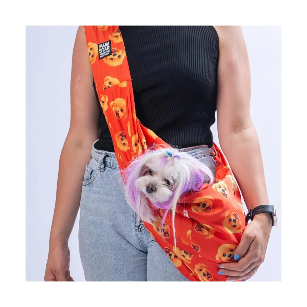 Pawstar Kedi, Küçük Köpek Taşıma Çantası Poodle CrossBody Bag 2-6