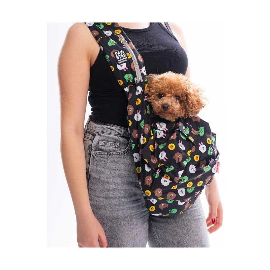 Pawstar Kedi, Küçük Köpek Taşıma Çantası Osaka Smile CrossBody Ba