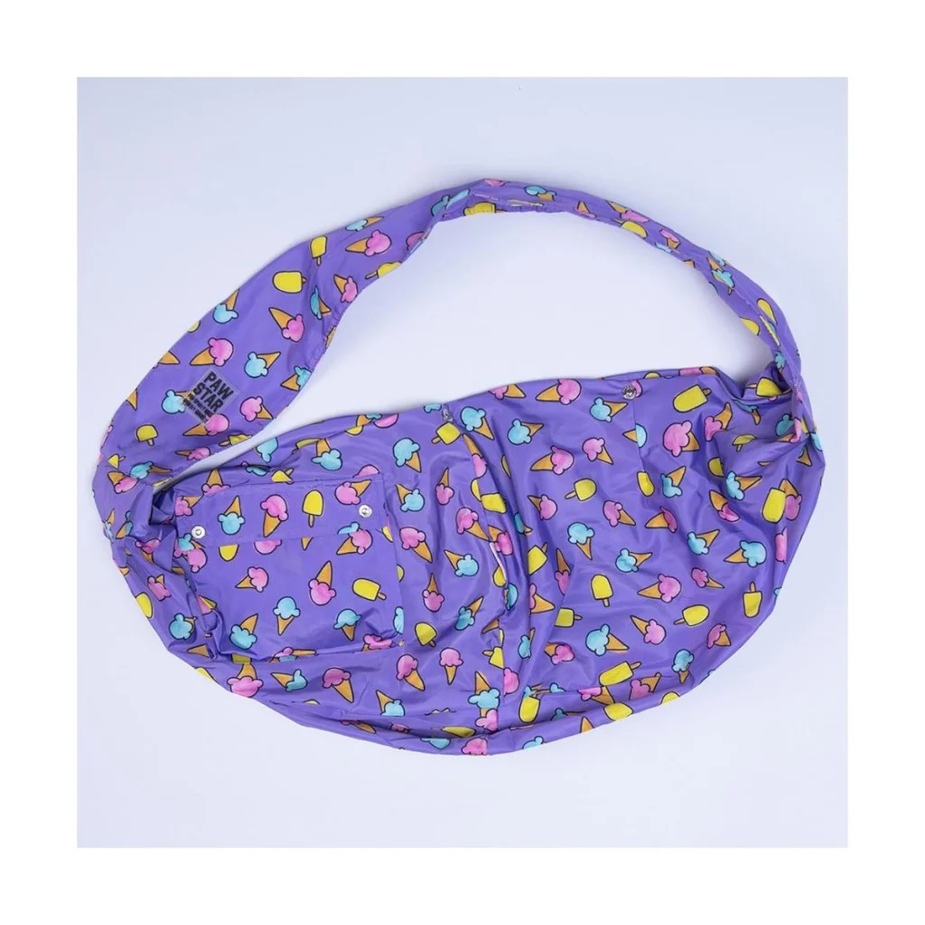 Pawstar Kedi, Küçük Köpek Taşıma Çantası Ice Cream CrossBody Bag 