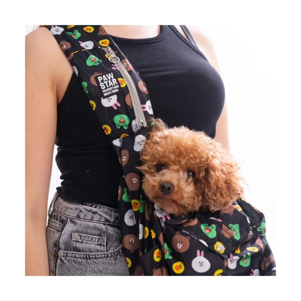 Pawstar Kedi, Küçük Köpek Taşıma Çantası Osaka Smile CrossBody Ba