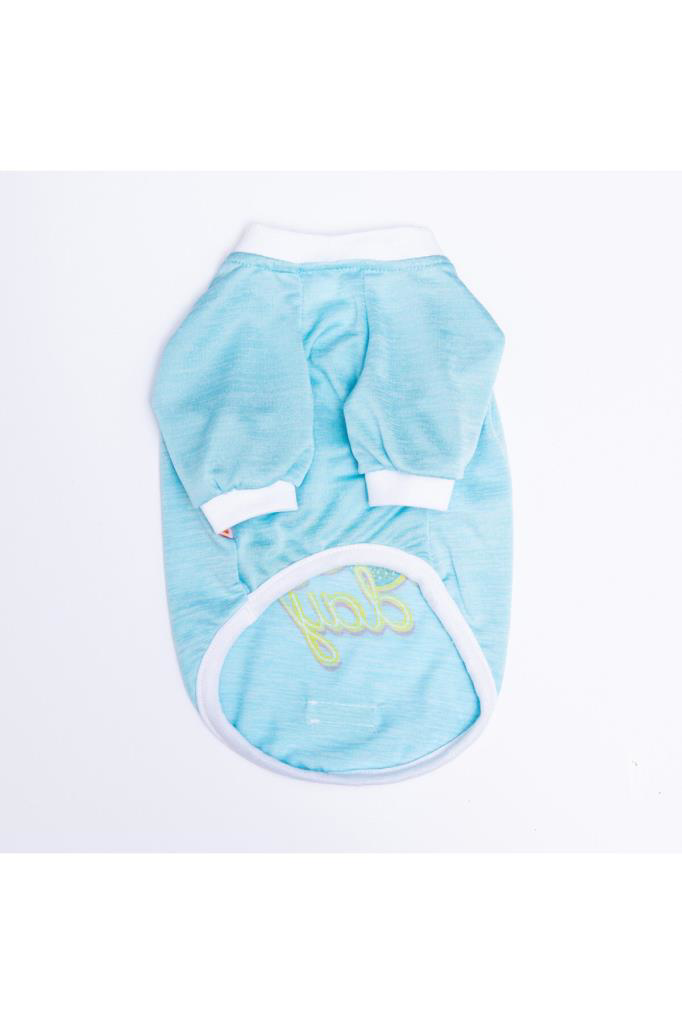 Pawstar Kedi ve KÜÇÜK Köpek Blue Good Day Sweat 2XL Sırt43cm Göğü