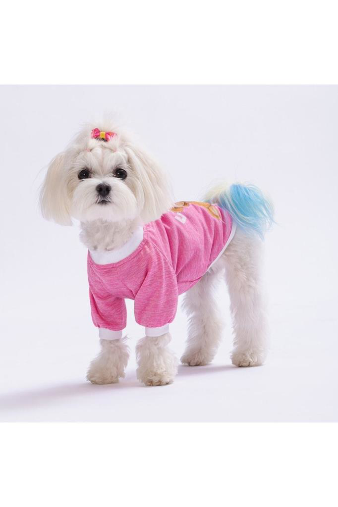 Pawstar  Kedi Ve Küçük Köpek Pink Enjoy L Sirt33cm Göğüs46cm Boyun