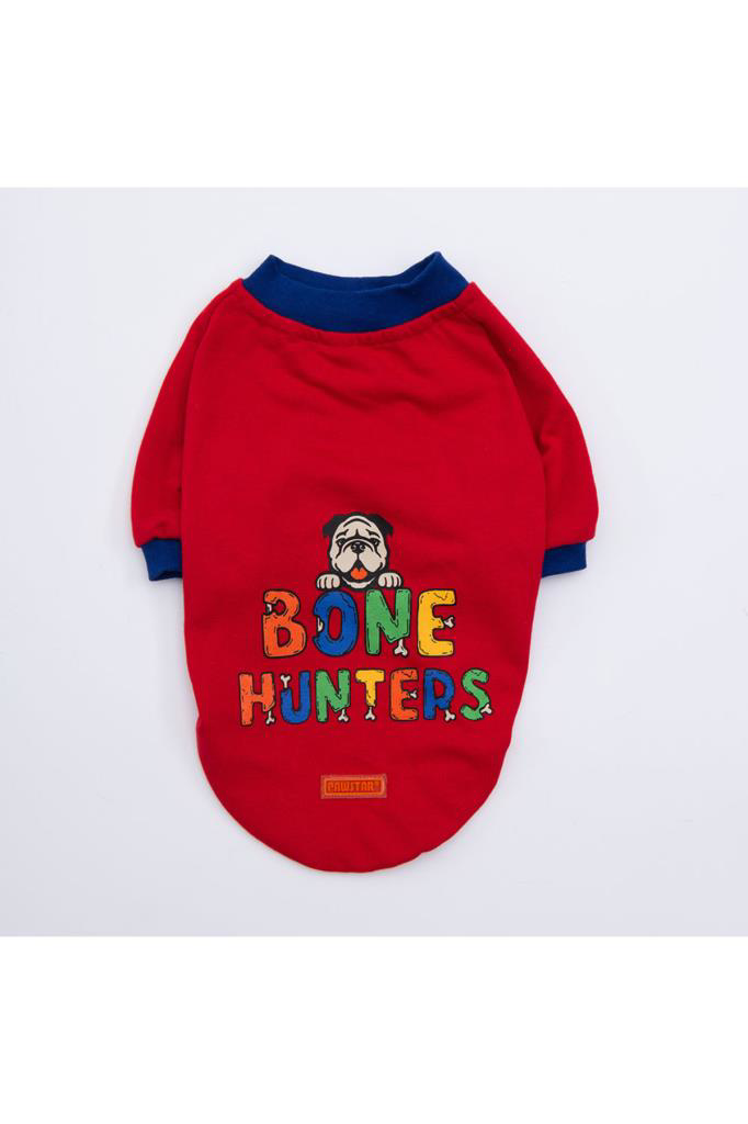 Pawstar Kedi ve KÜÇÜK Köpek Red Bone Hunter Sweat M Sırt28cm Göğü