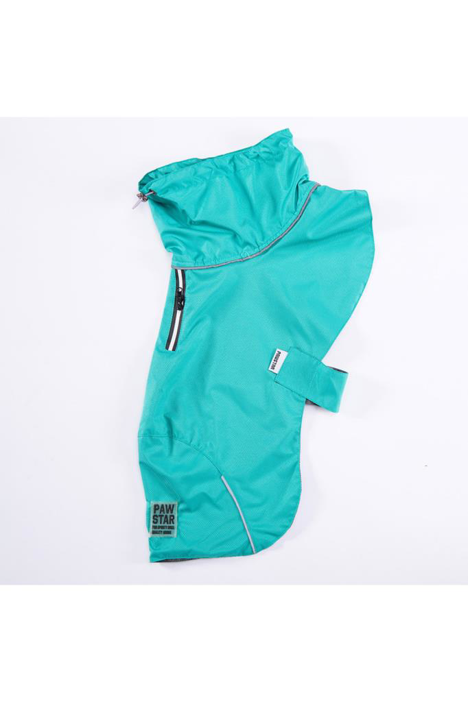 Pawstar Kedi ve KÜÇÜK Köpek Mint Colombia Raincoat S Sırt24cm Göğ