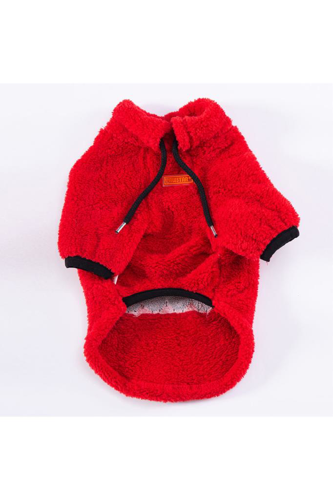 Pawstar Kedi ve KÜÇÜK Köpek Red Just Sweat M Sırt28cm Göğüs41cm B