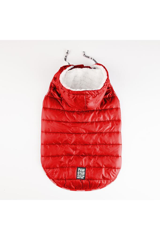 Pawstar  Köpek Kirmizi Railway Yelek Xlarge Sirt38cm Göğüs55cm Boy
