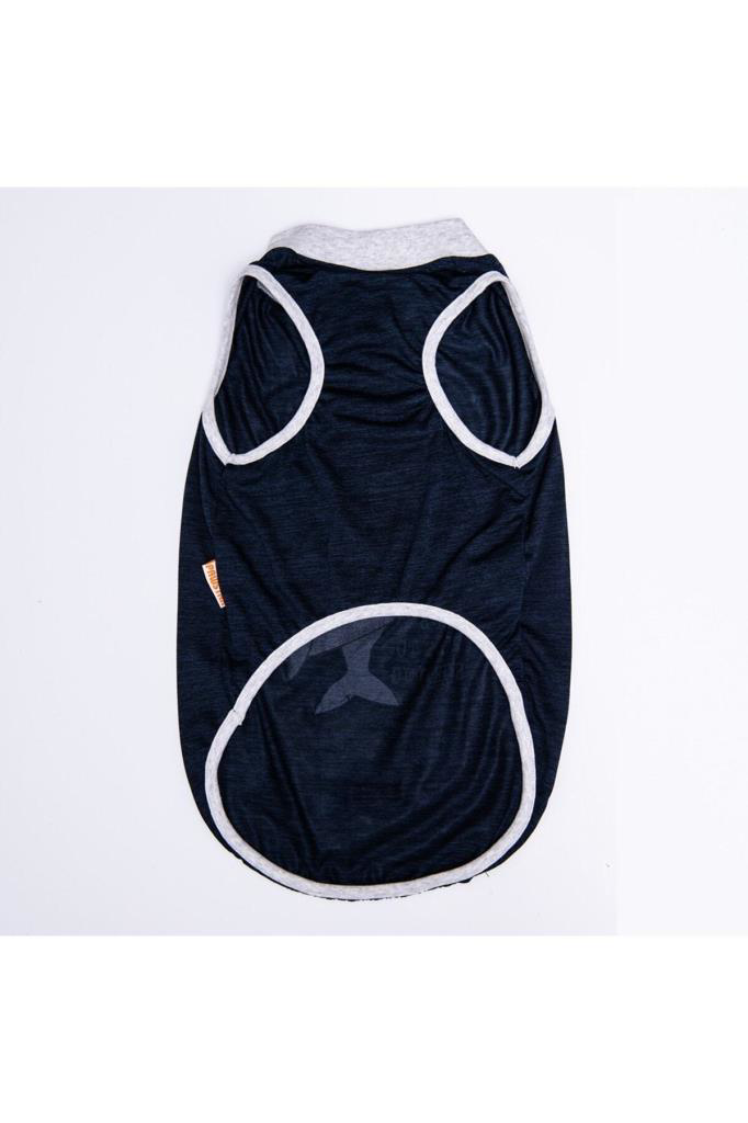 Pawstar Köpek Navyblue Shark Big T-shirt Büyük 7XLarge Sırt76cm G