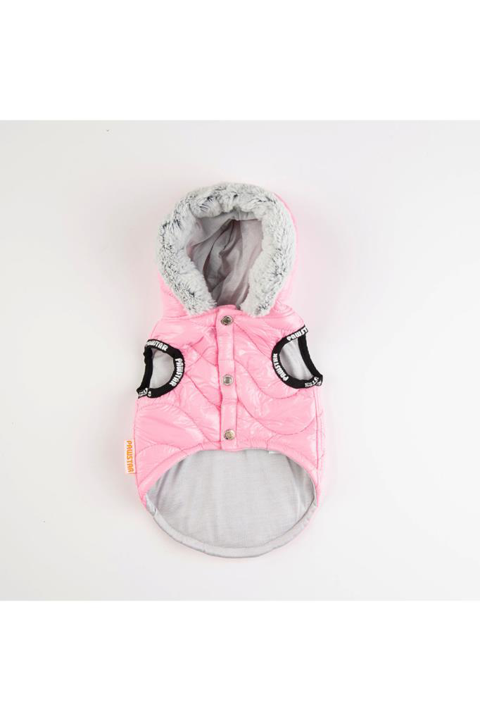 Pawstar  Köpek Pink Light Wave Vest Xlarge Sirt38cm Göğüs55cm Boyu