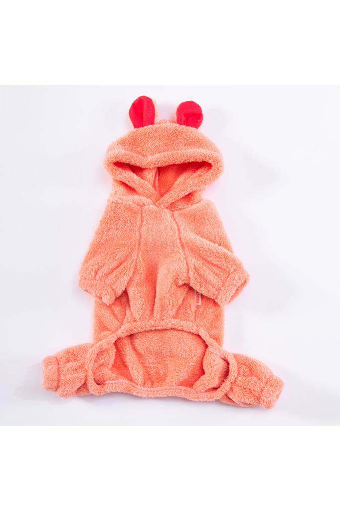 Pawstar Köpek Salmon Koala Rompers Large Sırt33cm Göğüs46cm Boyun