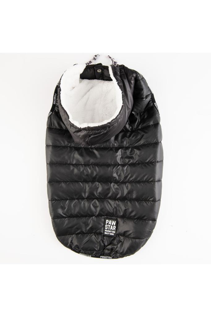 Pawstar Köpek Siyah Railway Yelek XLarge Sırt38cm Göğüs55cm Boyun