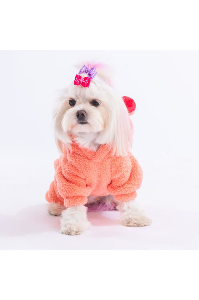 Pawstar Köpek Salmon Koala Rompers XLarge Sırt38cm Göğüs55cm Boyu