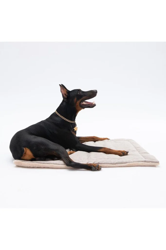 Pawstar Lüx Pet Mat Kedi Köpek Yatağı Yıkanabilir Bej 50-70cm