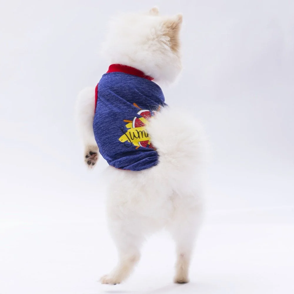 Pawstar Navy Blue Summer Time Tişört XXLarge 38X43X58 cm