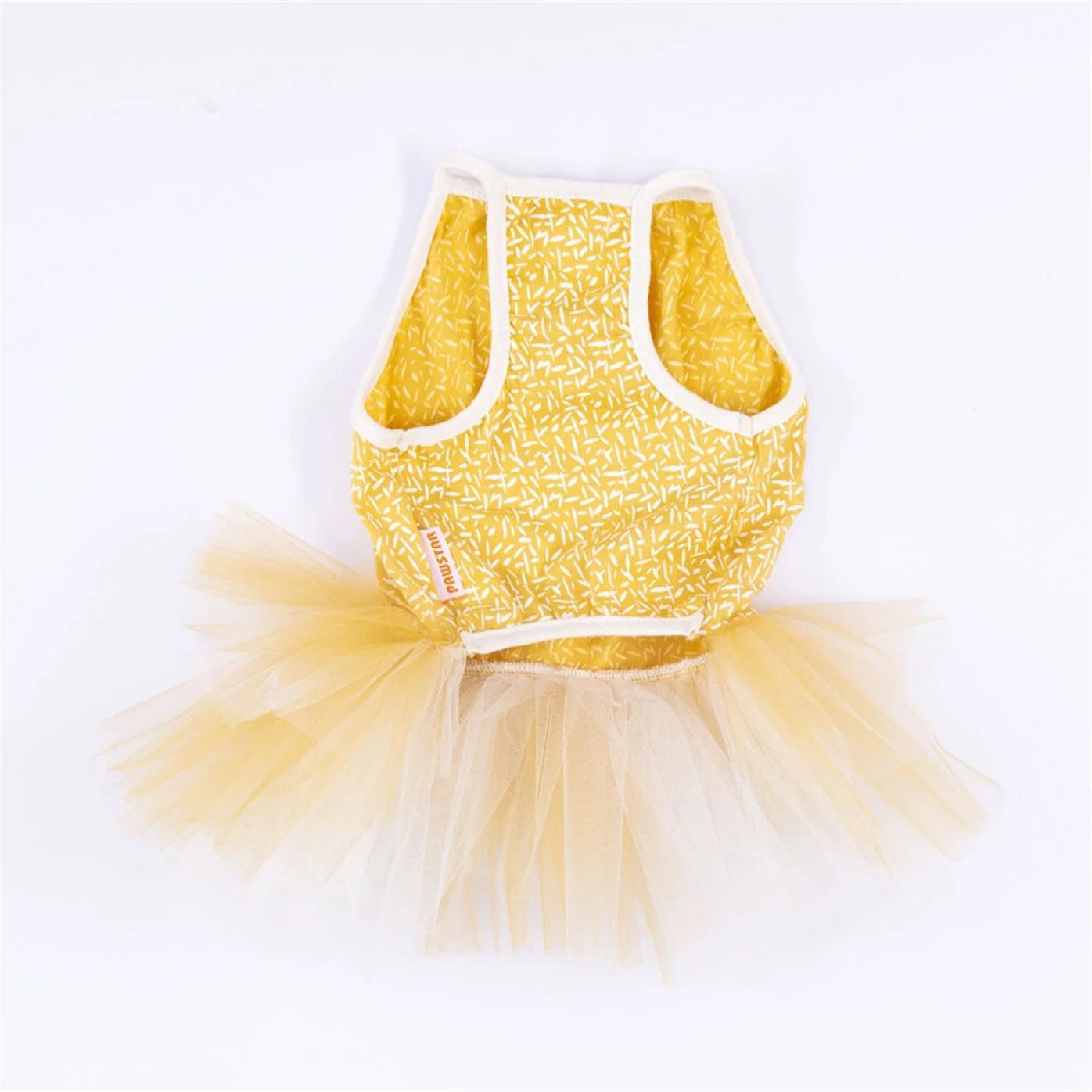 PawStar Yellow Polka-Dot XL 34 x 38 x 55 cm