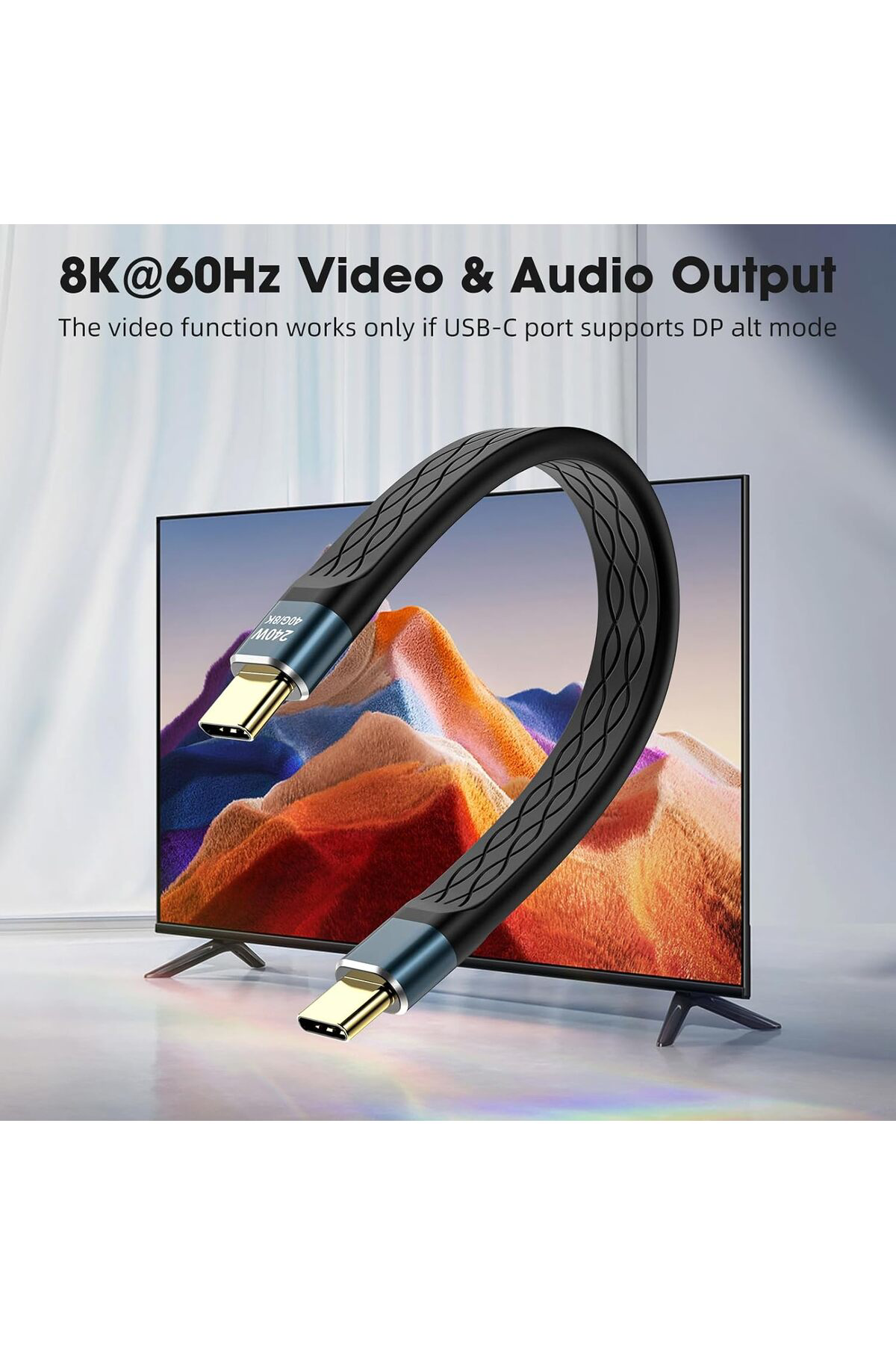 PazarDunyasi LivX All-in-1 10 CM USB-C 4 Kablo – PD3.1 240W Hızlı