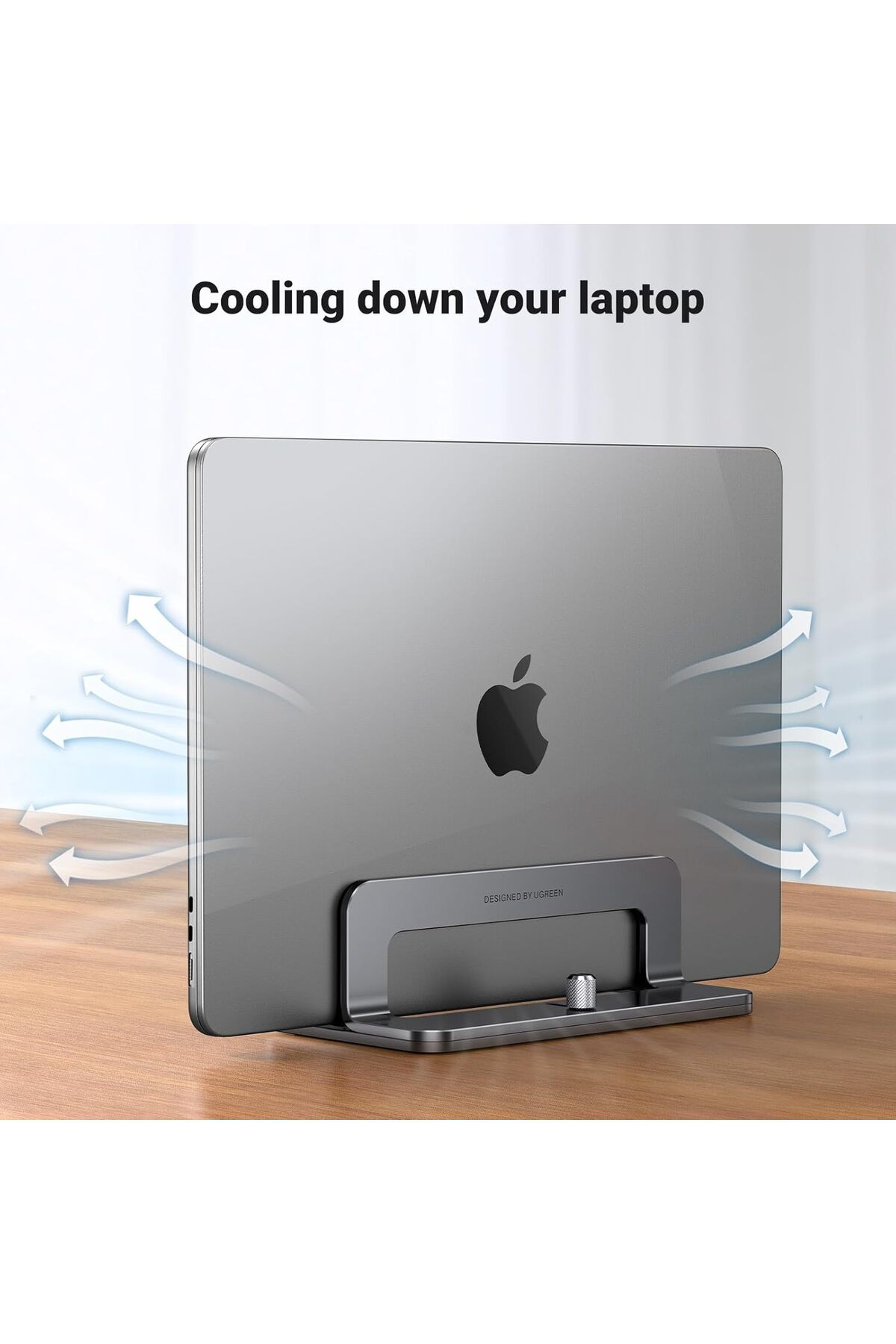 PazarDunyasi Ugreen 20471 Alüminyum Macbook Dikey Masaüstü Stand