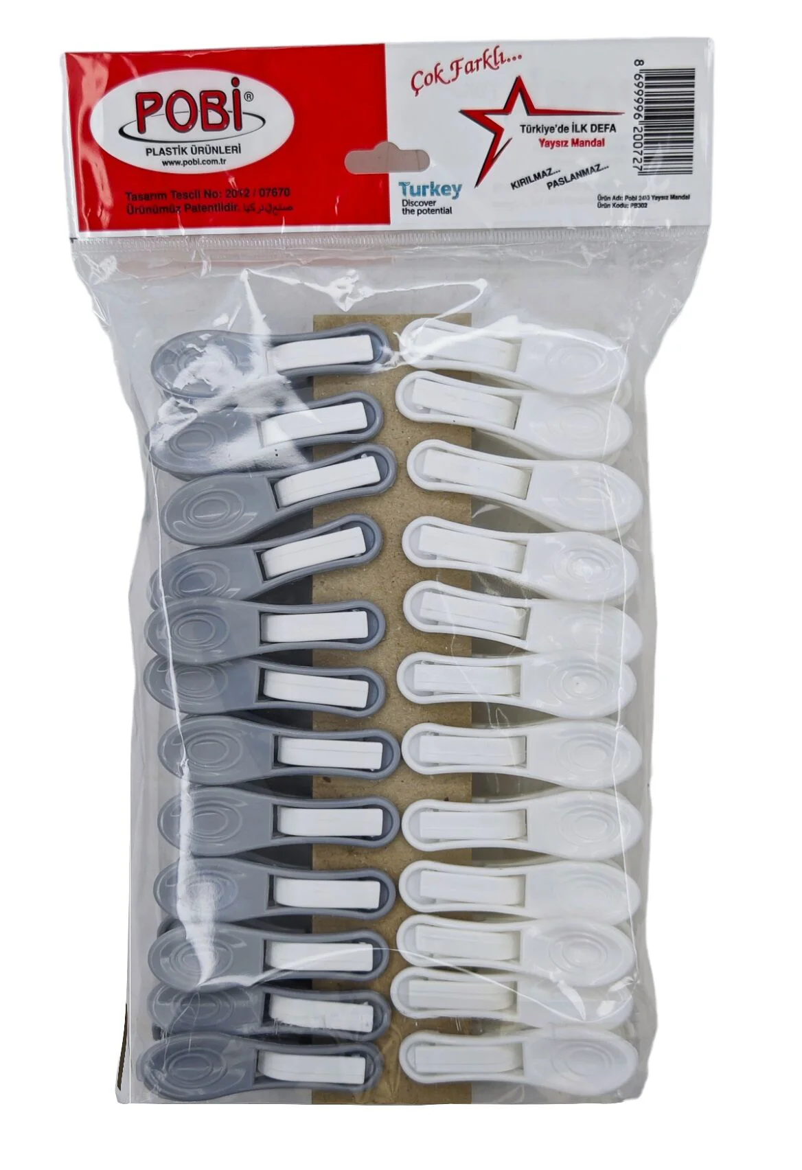 PB 302   Pobi Yaysız Mandal 24lü