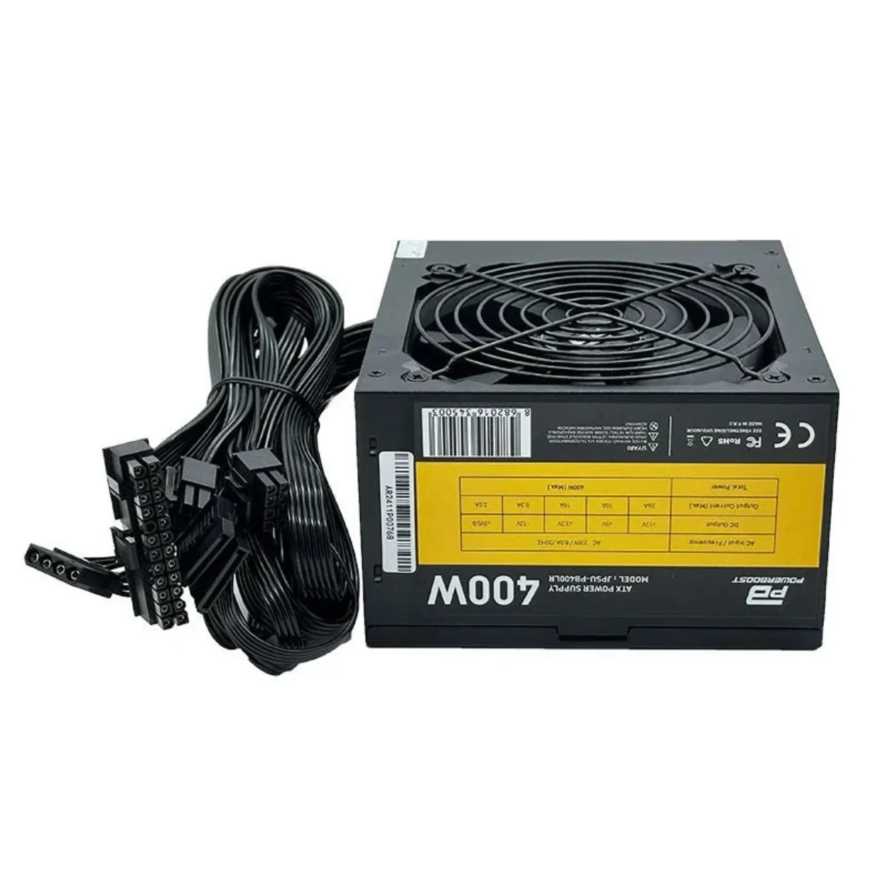 PB-400LR 400W 12cm Siyah Fanlı ATX Power Supply PB-400LR 400W 12cm Siyah Fanlı ATX Power Supply