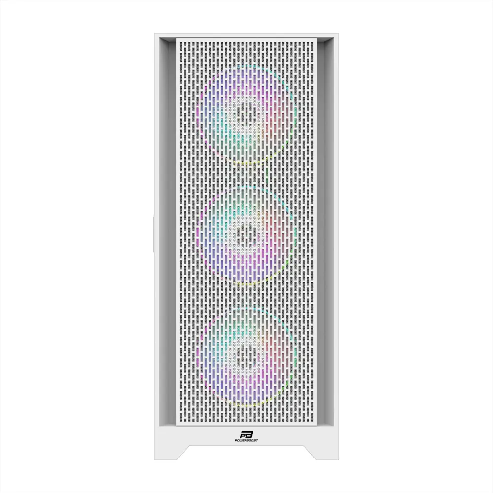 PB-P1601BW USB 3.0 Mesh ARGB Fanlı Gaming Beyaz Kasa