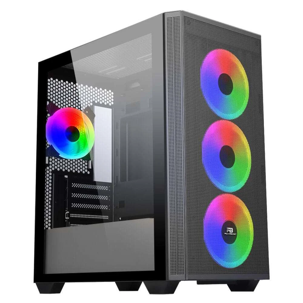 PB-P2252BB USB 3.0, ATX Mesh, Ring ARGB Fan, Siyah Kasa Fiyatı, Yorumları ve Özellikleri
