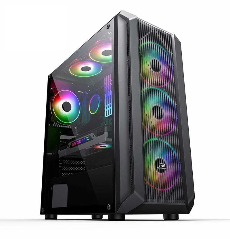 PB-PH016BB USB 3.0 Mesh ARGB Fanlı Gaming Siyah Kasa  (PSU yok) Fiyatı, Yorumları ve Özellikleri