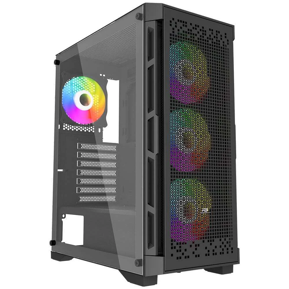 PB-PS7840B 600W USB 3.0 ATX Mesh Rainbow Fanlı Gaming Siyah Kasa Fiyatı, Yorumları ve Özellikleri