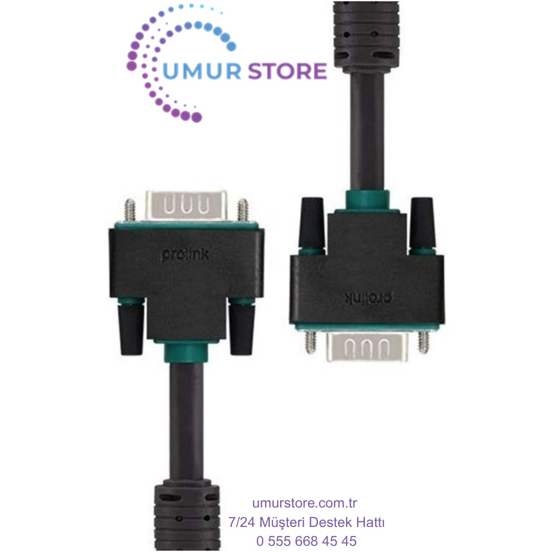 PB488-0150 1.5 Metre VGA Kablo, Kalın VGA To VGA Kablo Erkek Erke