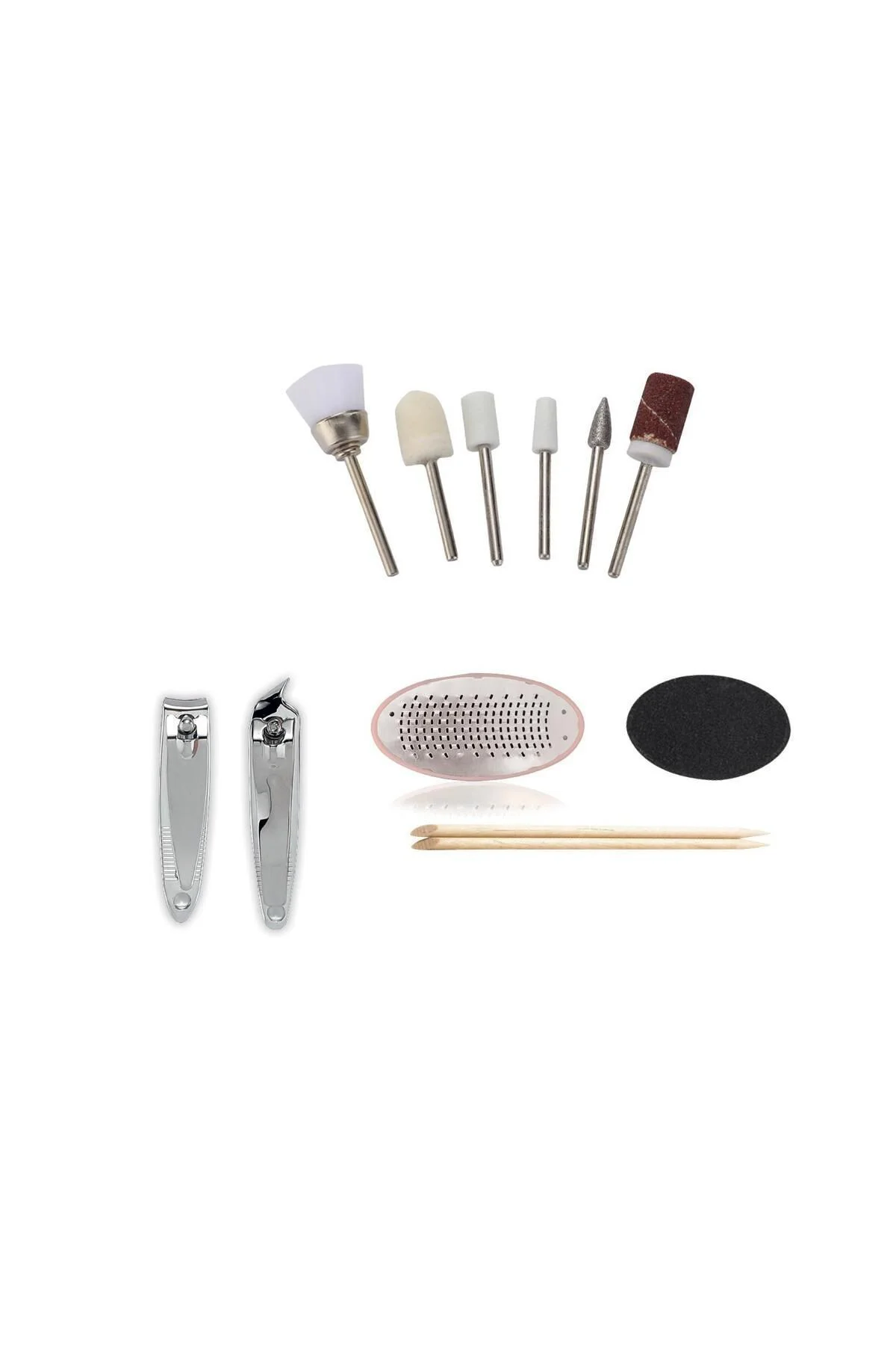 Pbs505 Manikür Pedikür Seti Pembe(FARKLI RENK GÖNDERİLEBİLİR)