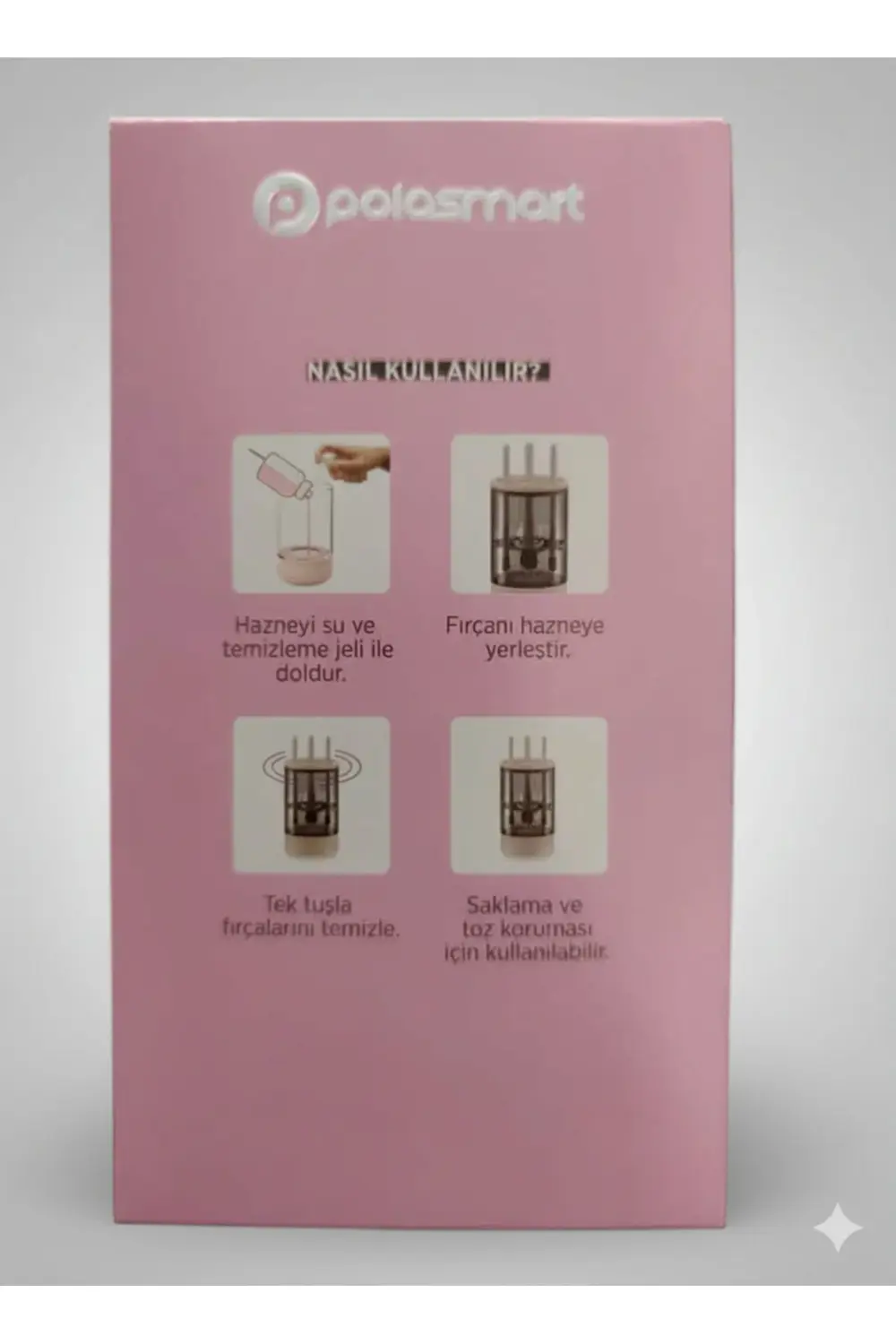 PBS703 Makyaj Fırçası Temizleme Cihazı – Hızlı ve Etkili Temizlik