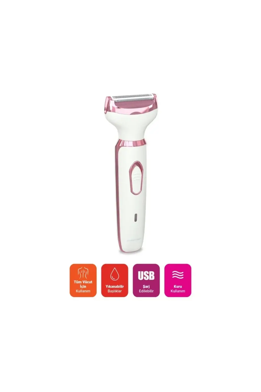 PBS809 4 In 1 Lady Shaver - Beyaz